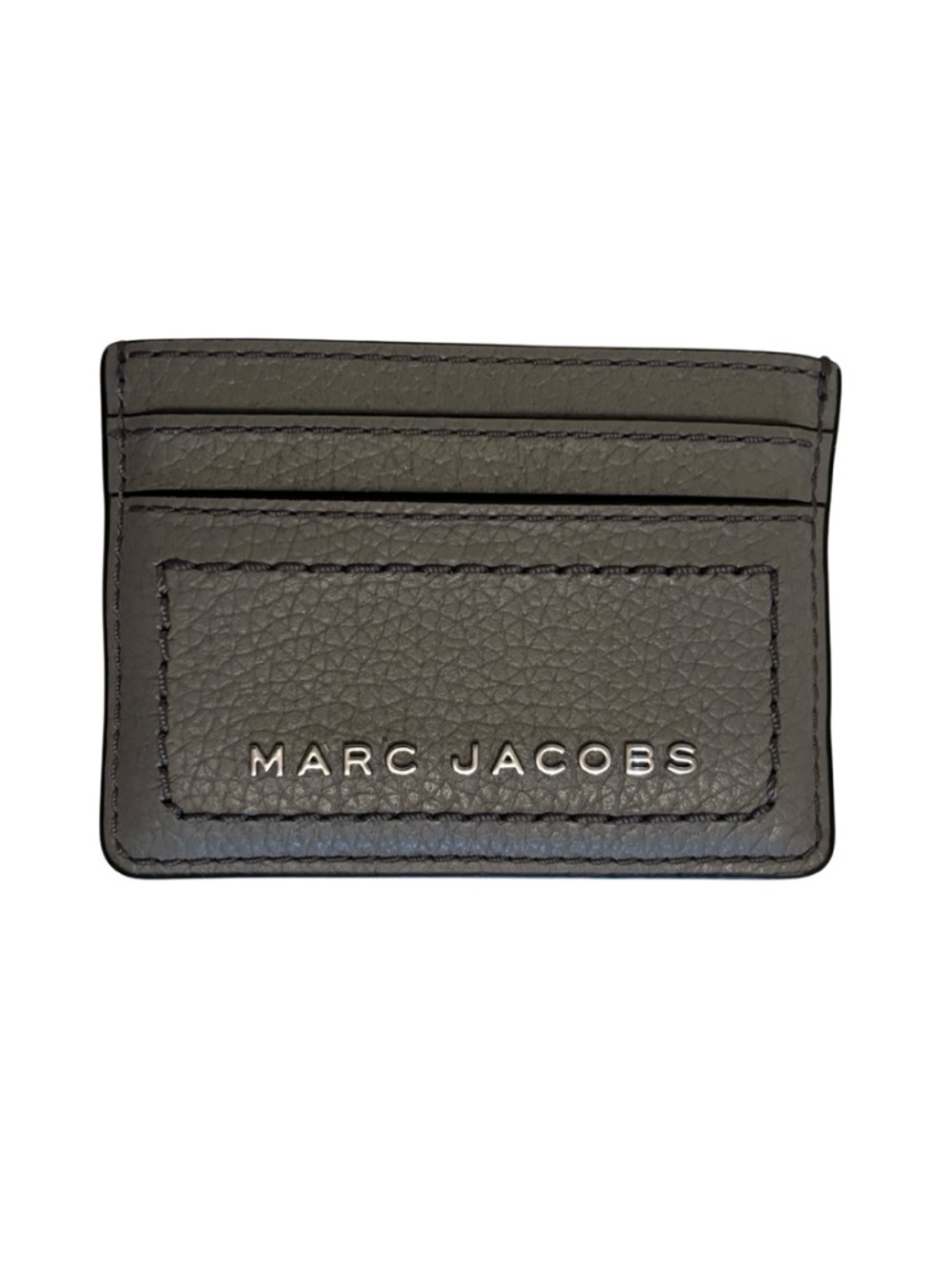 Marc Jacobs Grey Leather Card Case